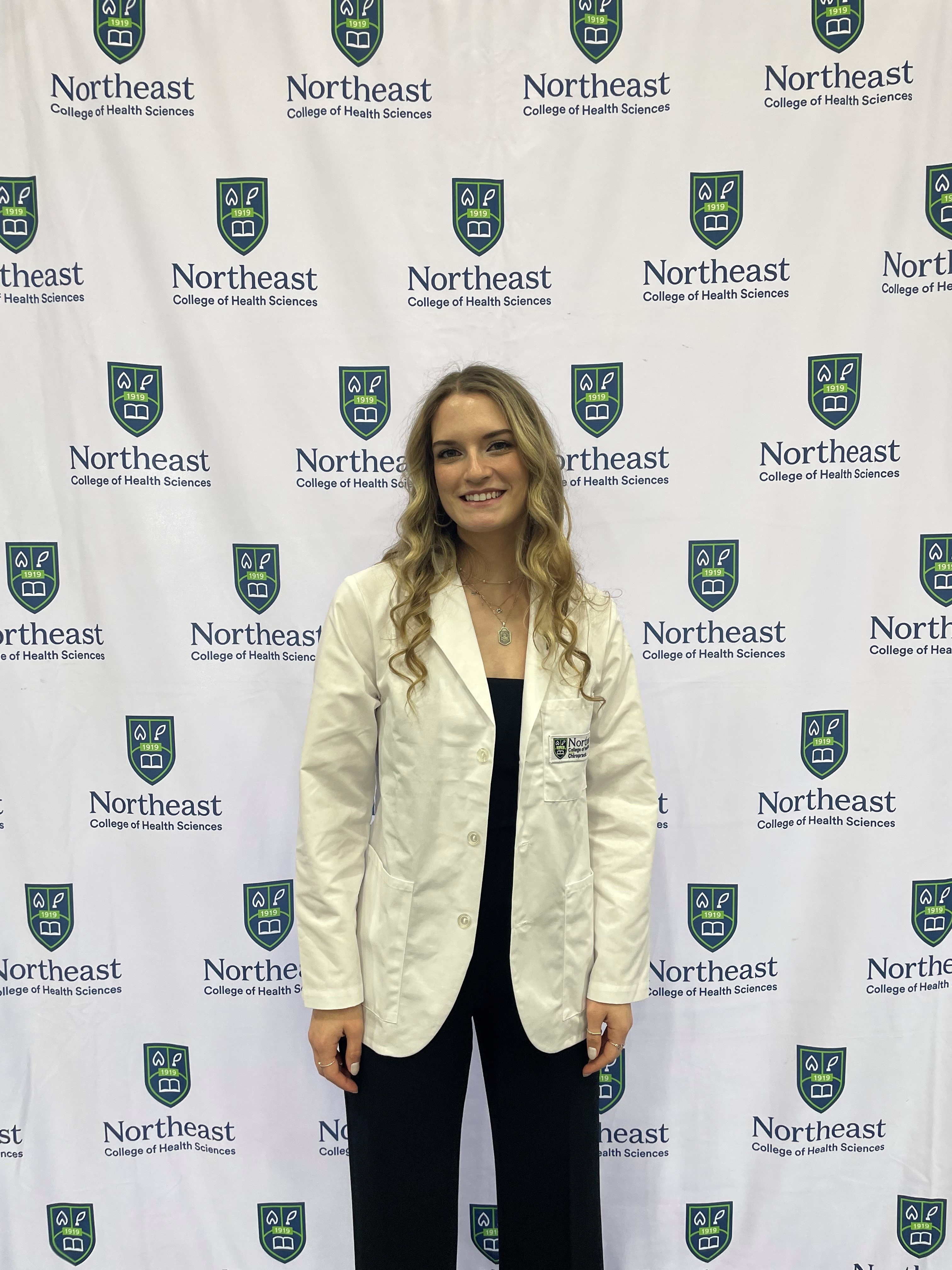 Kayla Ens at Transitions Cermony