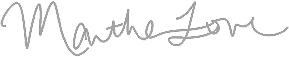 Martha Love Signature